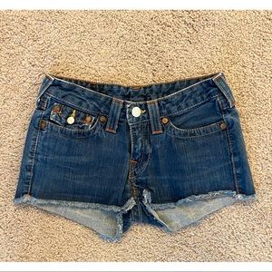 True Religion Daisy Duke Shorts